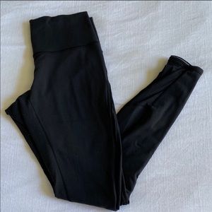 Lululemon Wunder Under Dot Mesh Tights